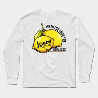Lemon Fruit Long Sleeve T-Shirt